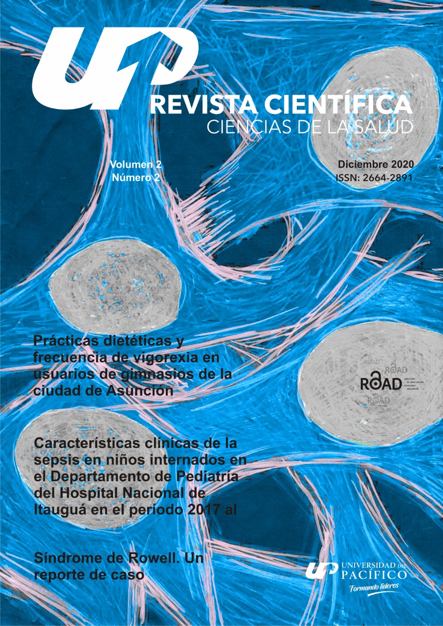 					Ver Vol. 2 Núm. 2 (2020): Revista científica ciencias de la salud - ISSN: 2664-2891
				