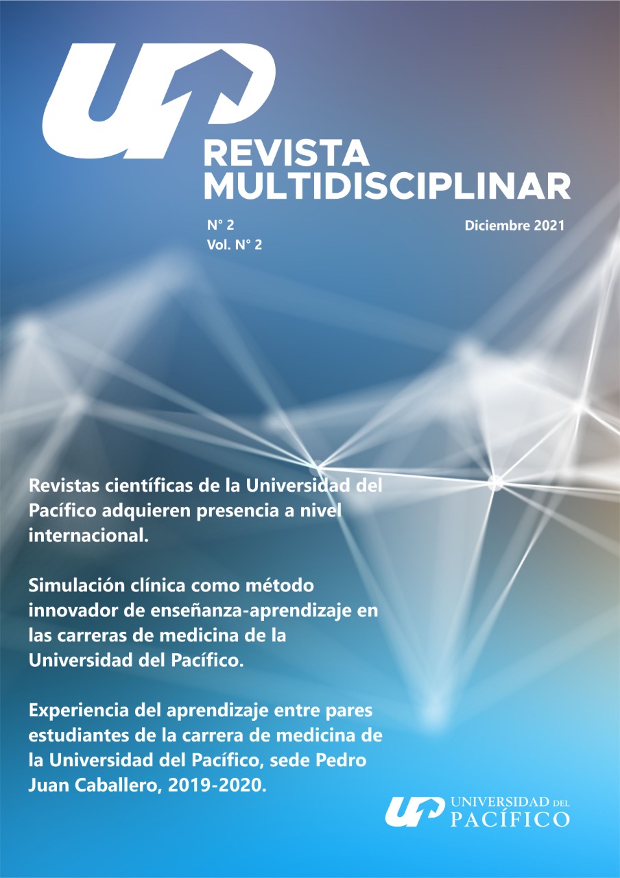 					Ver Vol. 2 Núm. 2 (2021): Revista Multidisciplinar UP
				