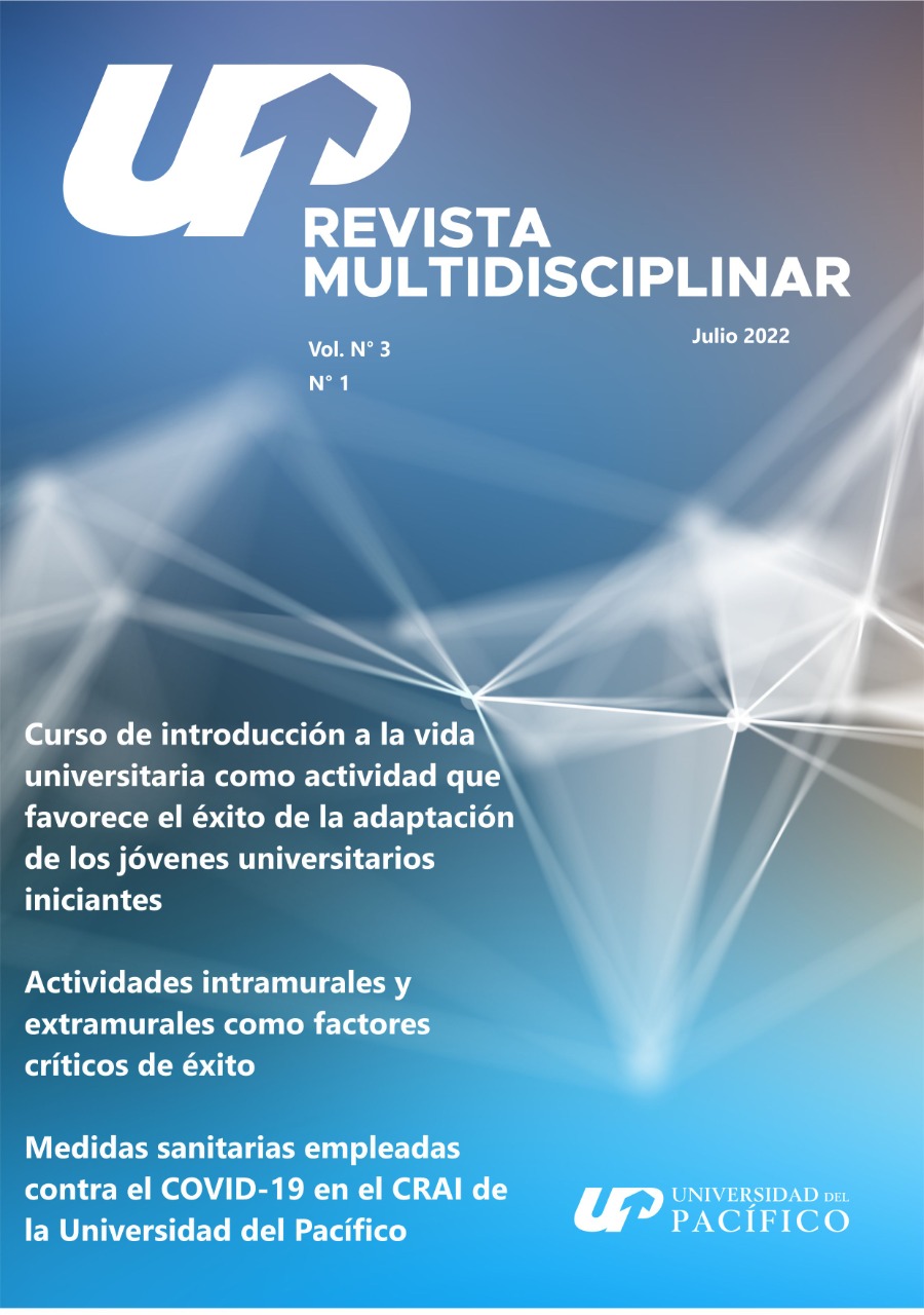 Ver Vol. 3 Núm. 1 (2022): Revista Multidisciplinar UP